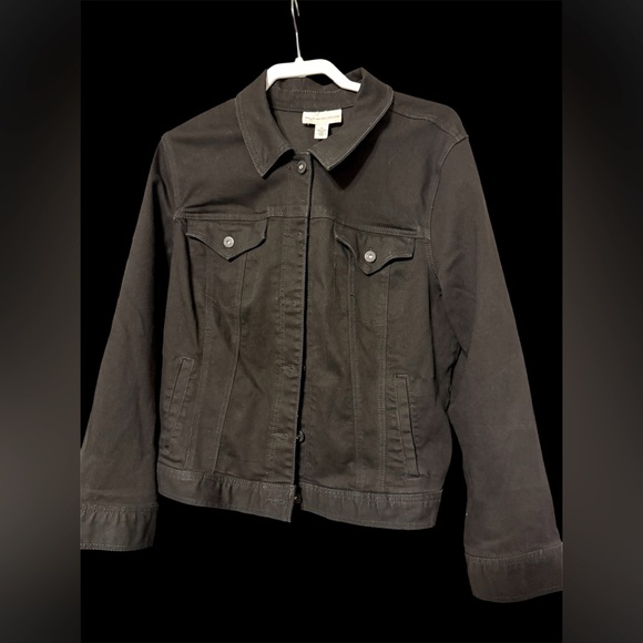 Style & Co. Jackets & Blazers - Style & CO Denim Black Jacket